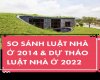 So sánh Điều 3 Luật nhà ở 2014 và dự thảo ...